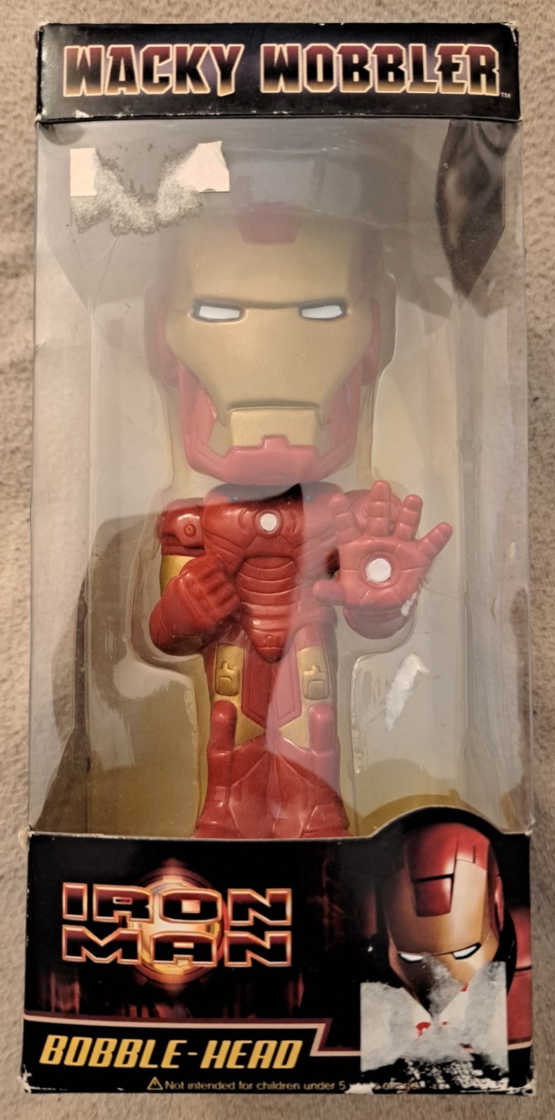 Wacky Wobbler Iron Man Bobble-Head