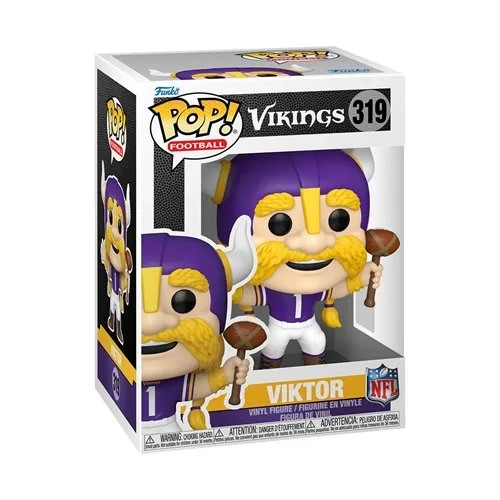 Minnesota Vikings NFL Mascot Viktor Funko Pop! Vinyl Figure #319