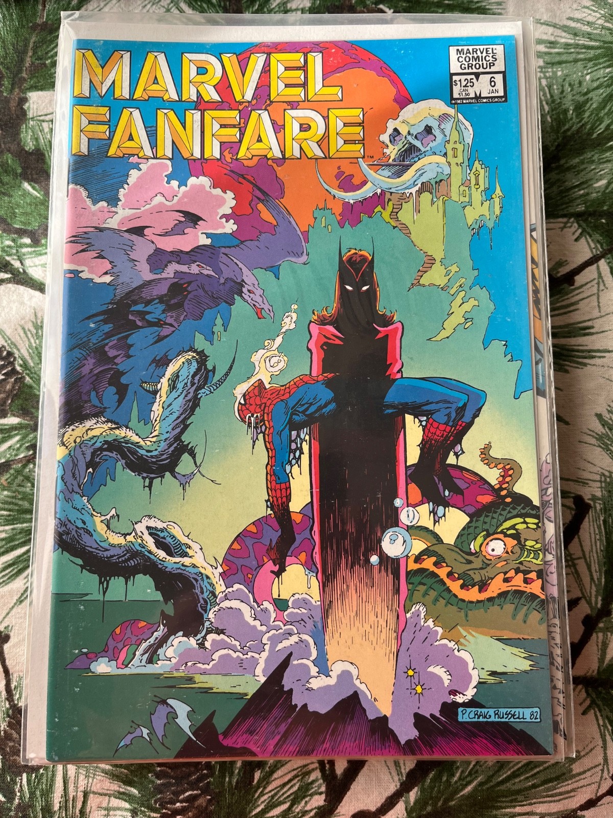 Marvel Fanfare Comics, assorted 1982-1991 F-VF