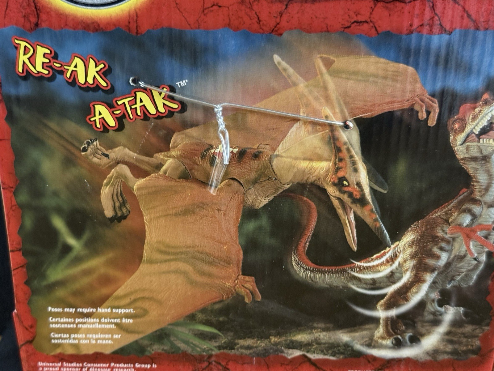 Jurassic Park III mint in box fully functional Tapejara