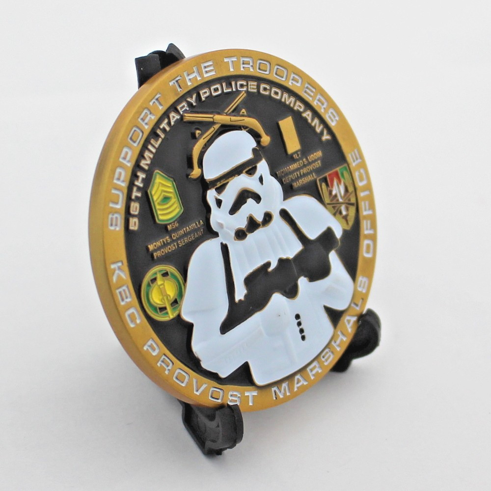 DARTH VADER CHALLENGE COIN PROVOST MARSHAL KABUL MILITARY POLICE