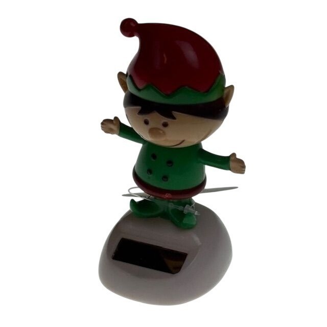 Kurt S Adler Solar Dancing Elf Ornament Figure Christmas Decoration Lightweight