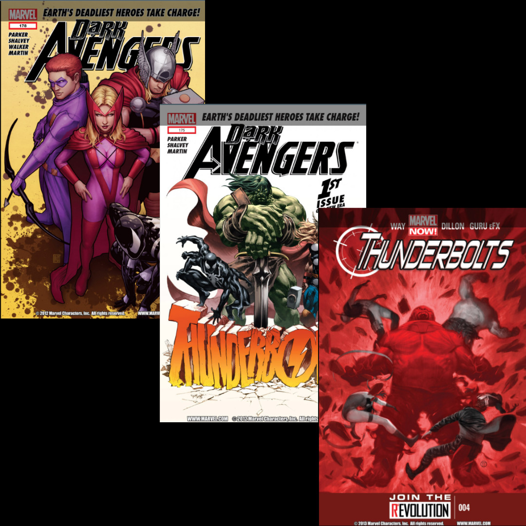 Thunderbolts (1997-2013) Complete & Avengers Comics Annuals, Mini series, Extras