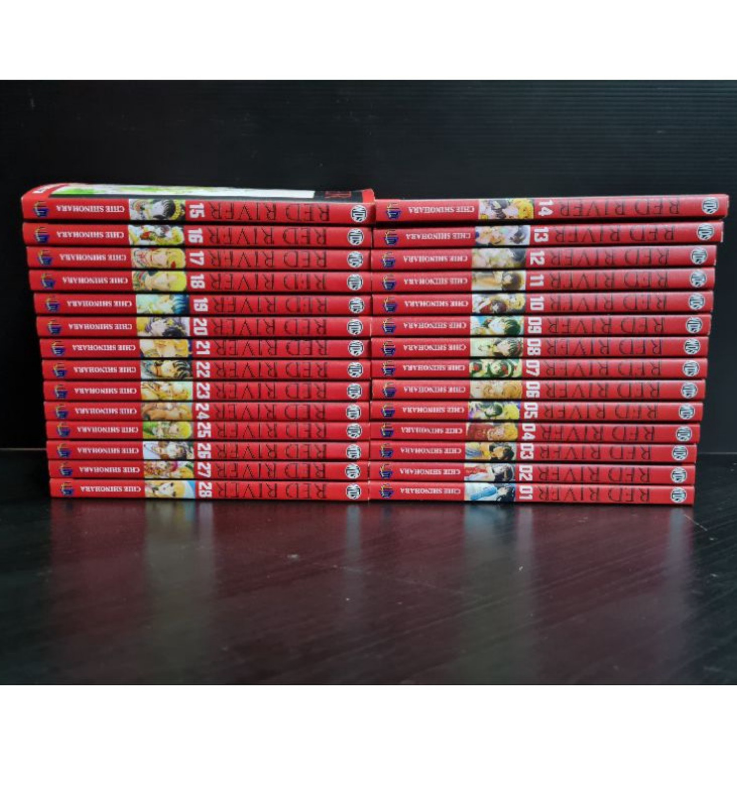 New English Manga Red River Chie Shinohara Volume 1-28(END) Loose Set Comic Book