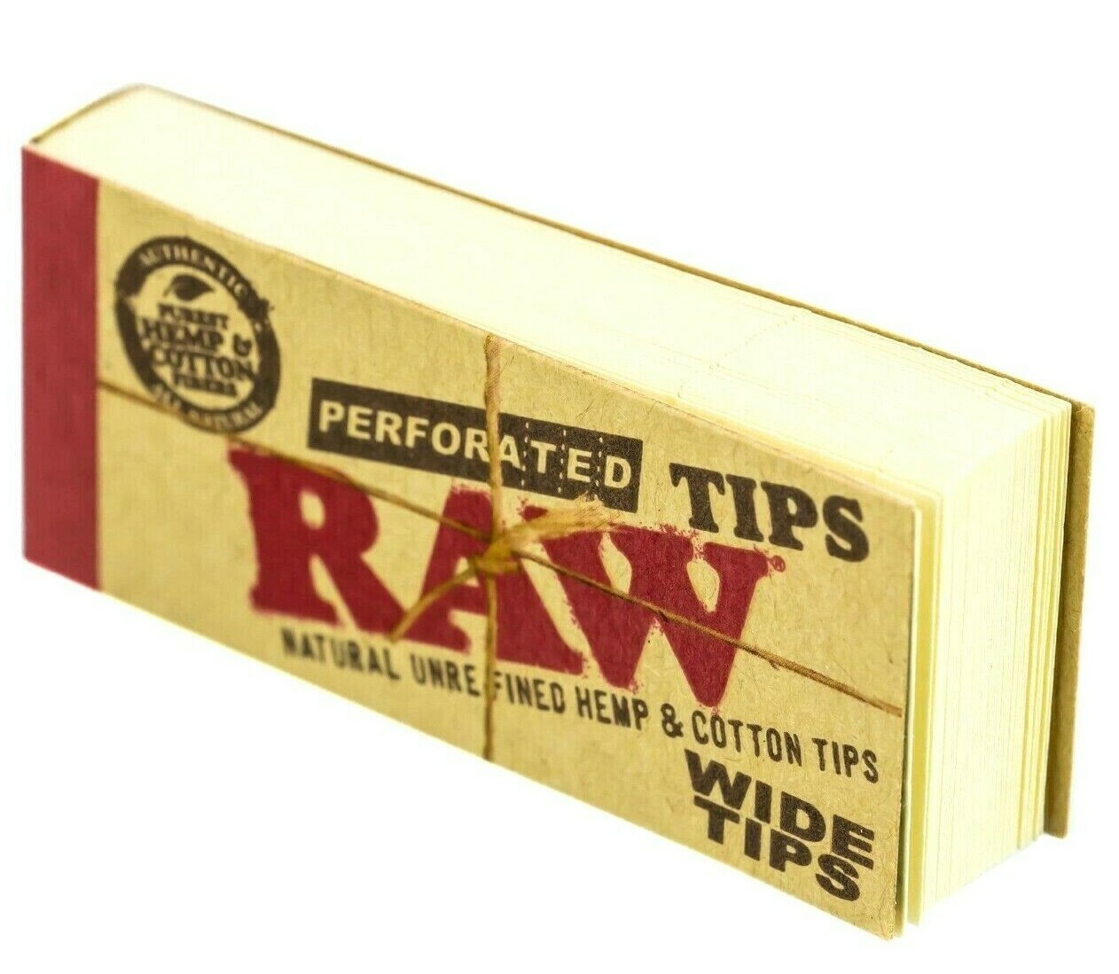 10x Raw Filter Tips Perforated Wide Tips 50 Count x 10 PKS FREE USA SHIPPING!