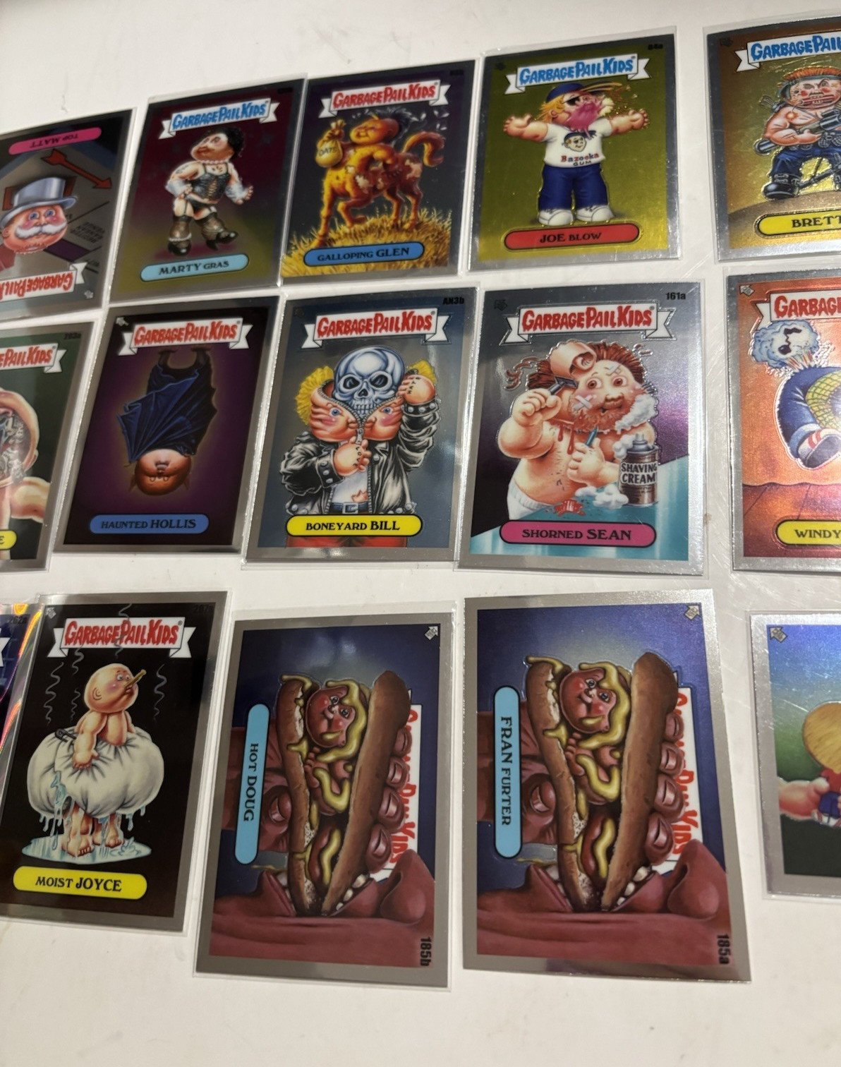 Garbage Pail Kids Lot Various Chrome and more lot of 52