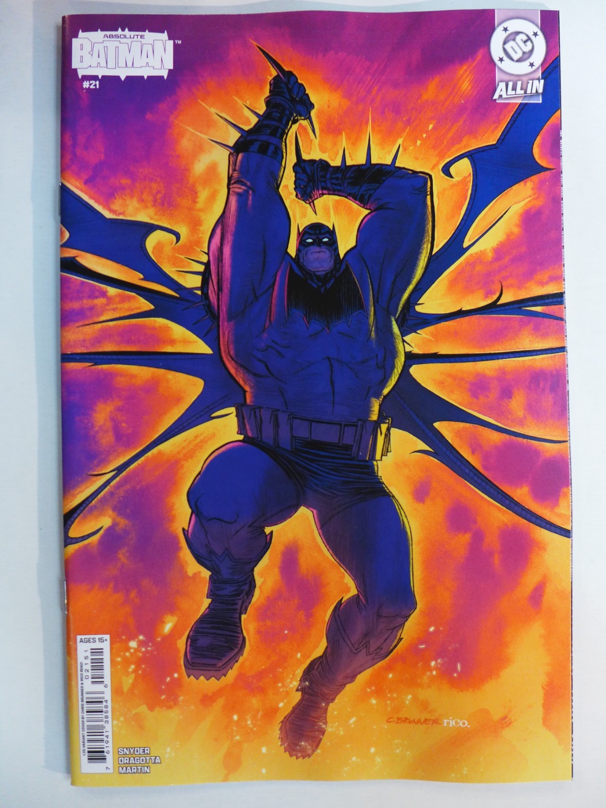Absolute Batman #21 – 1:25 Chris Brunner Variant – DC 2026