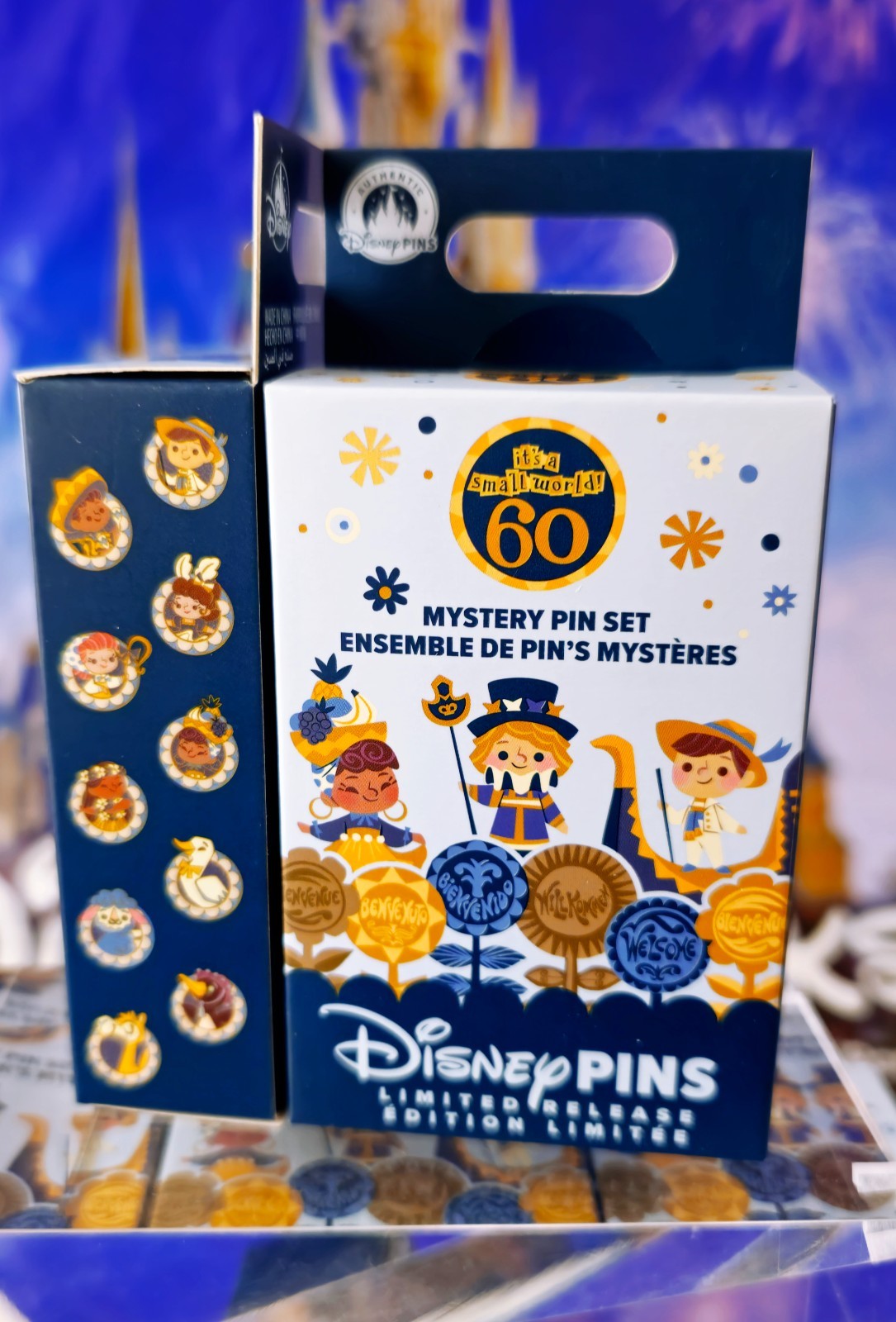 Disney Pin – It’s a small world 60th Anniversary Mystery Blind Pin Box