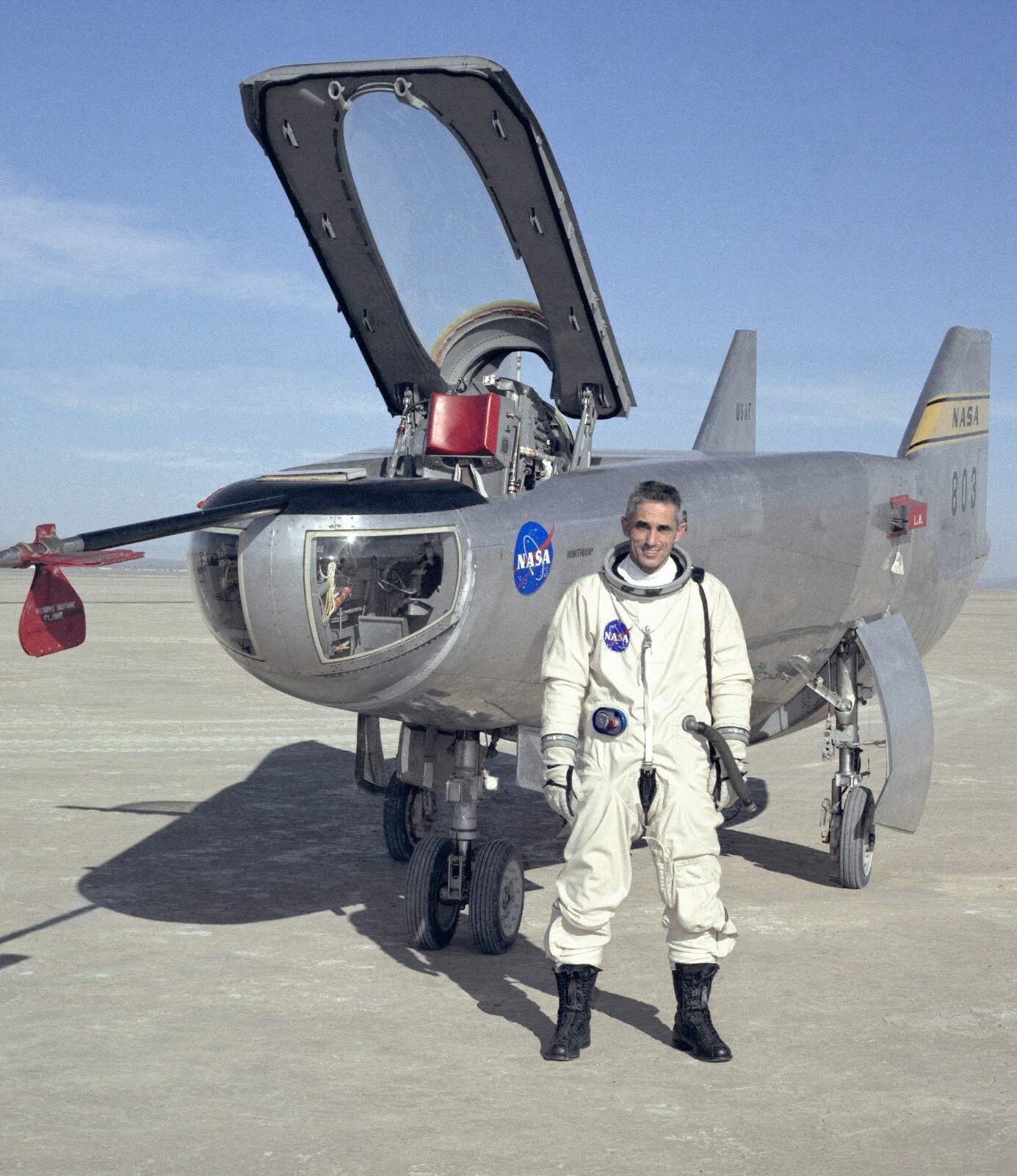 NASA Research Pilot John A. Manke M2-F3 Lifting Body Picture Photo 11″ x 17″
