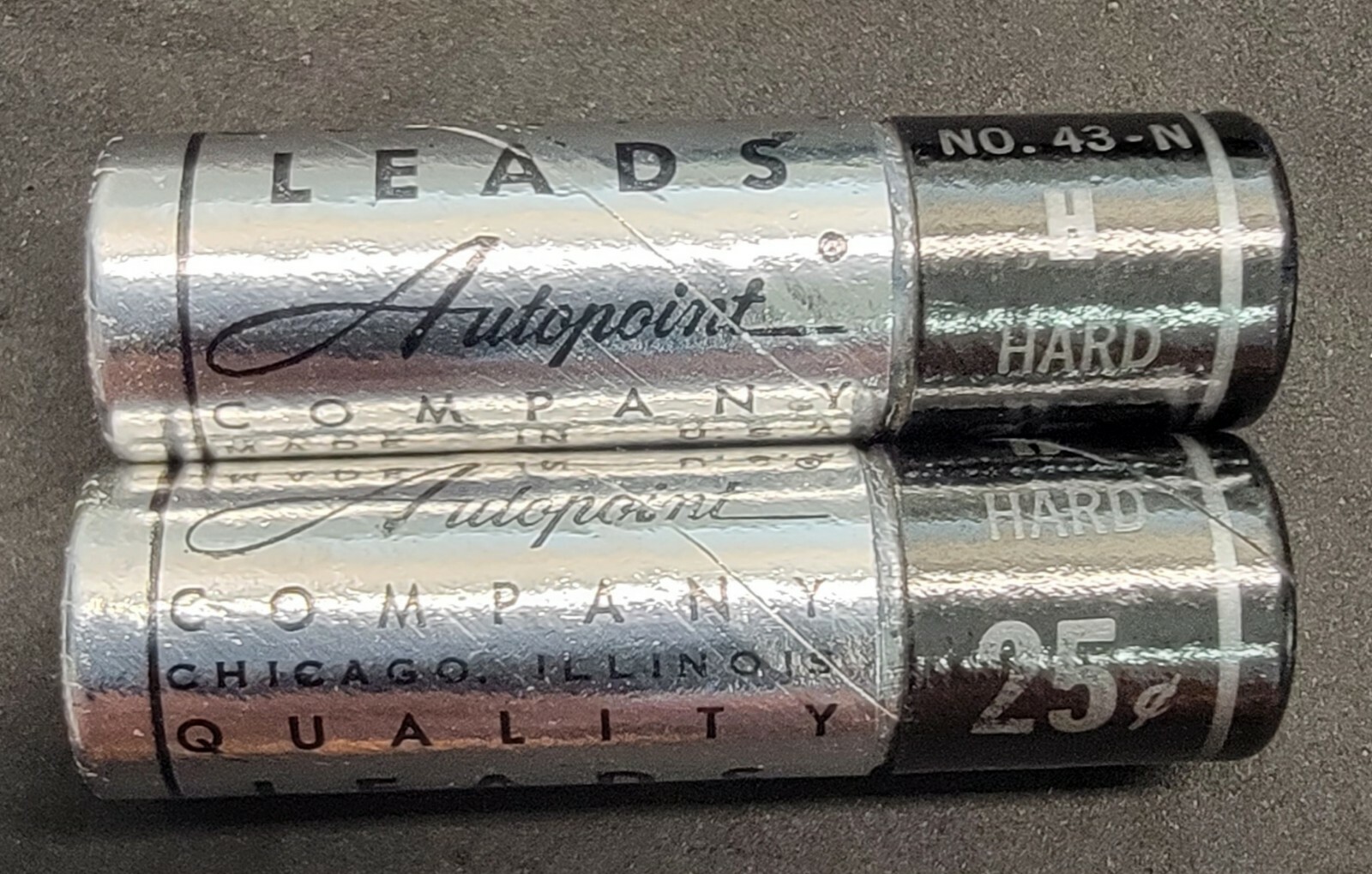 VINTAGE AUTOPOINT PENCIL LEAD No. 43-N HARD STANDARD 1.1 MM (OR) 0.46″
