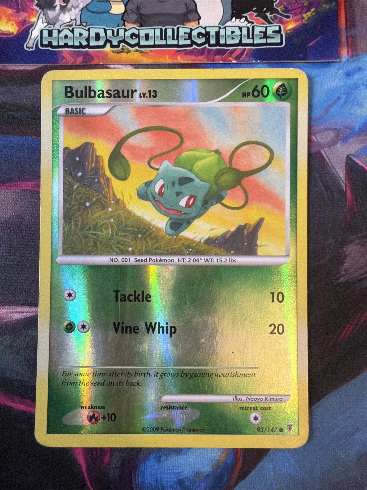 Bulbasaur 93/147 Reverse Holo Pokemon Card HP