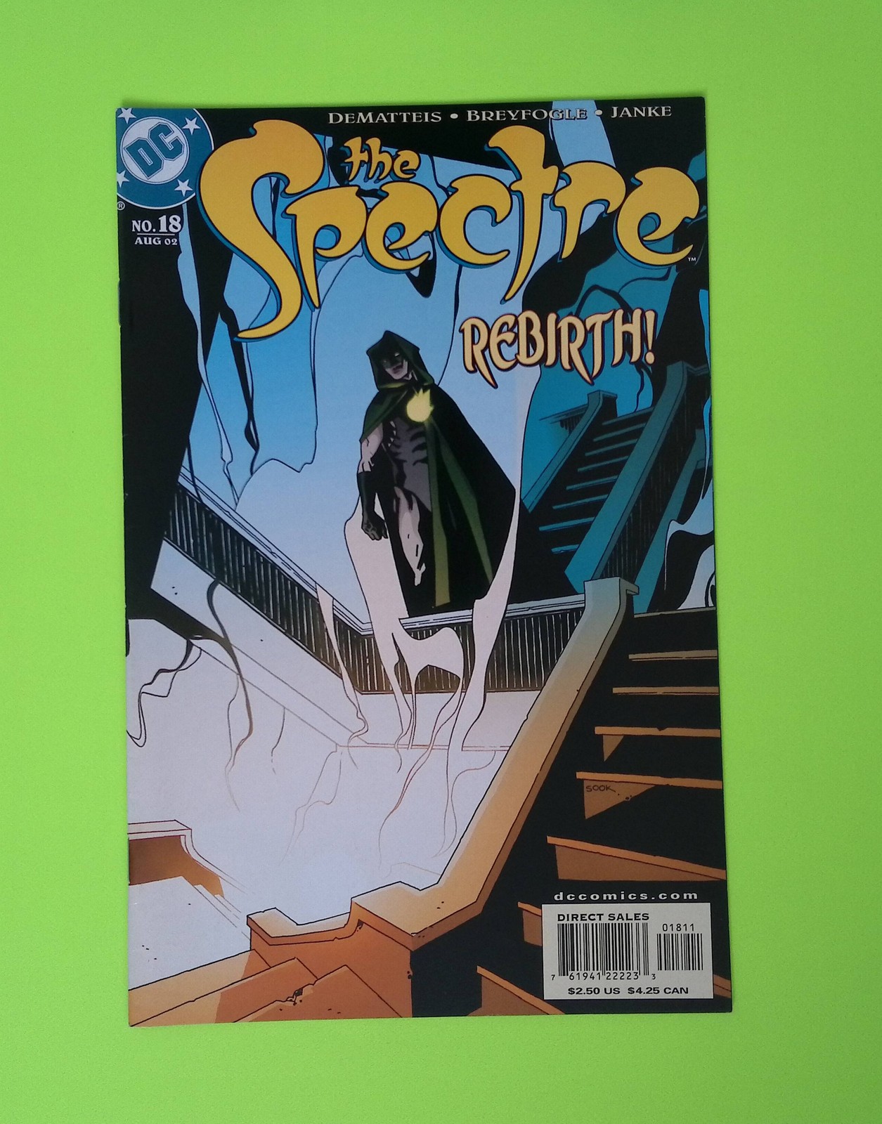 Spectre #18 Vol. 4 2002 DC Comics Higher Grade Comic Book X291-90