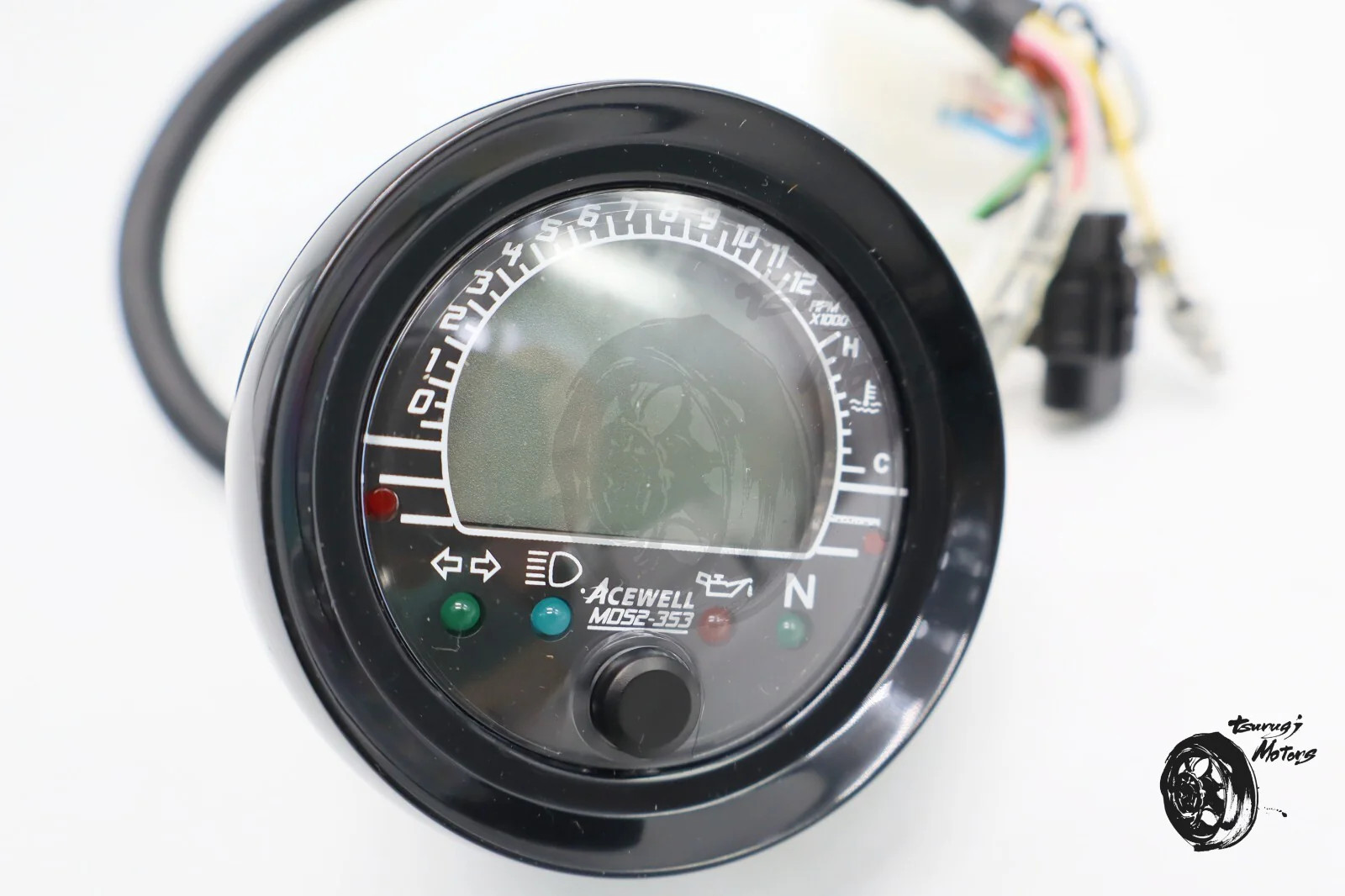 ACEWELL genuine multifunction digital meter MD052-353 Bike meter φ52 New