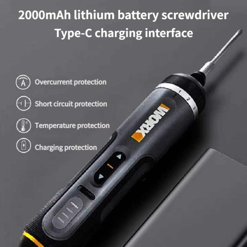 Worx 4V Mini Electrical Screwdriver Set WX242 WX241 WX240 Smart Cordless Electri