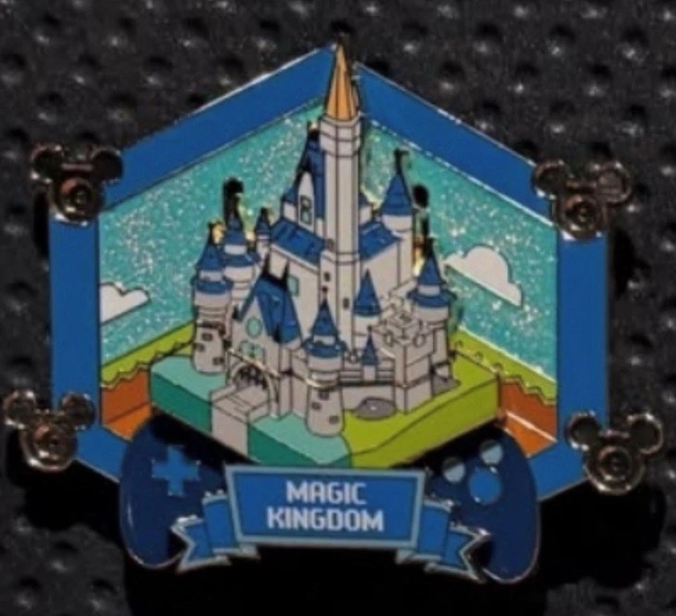 PRESALE 2026 WDW Digitize Disney Magic Kingdom Castle Jumbo Pin LE 3000