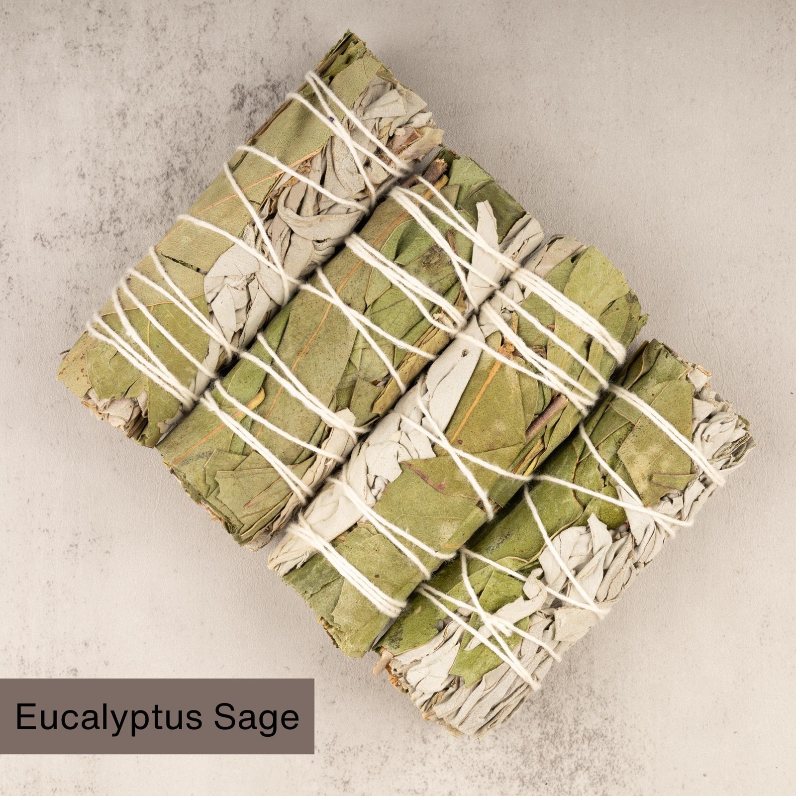 Eucalyptus White Sage Smudge Stick 4″, Energy Cleansing Smudging Sticks, Smoke C