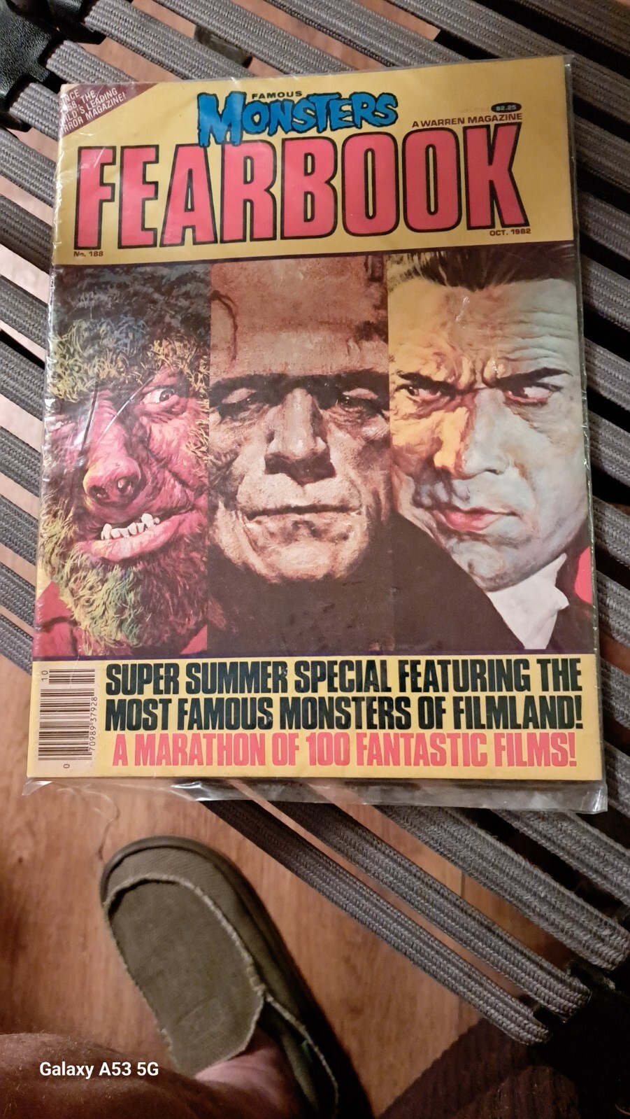 FAMOUS MONSTERS of FILMLAND No. 188 Oct. 1982 Magazine FEARBOOK