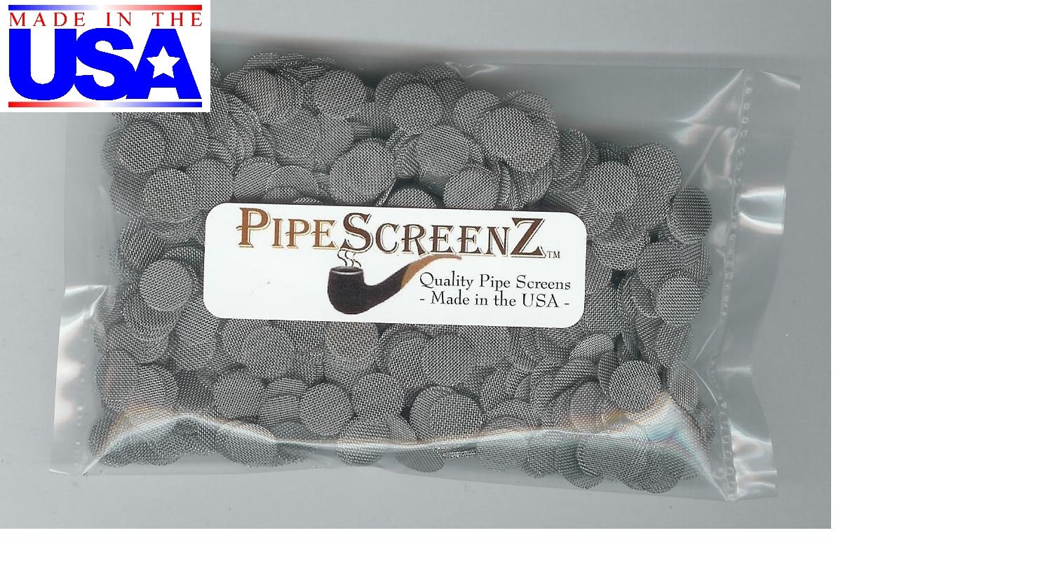 1000 Count 3/8″ (.0375″)Stainless Steel Pipe Screens BEST QUALITY – MADE IN USA!