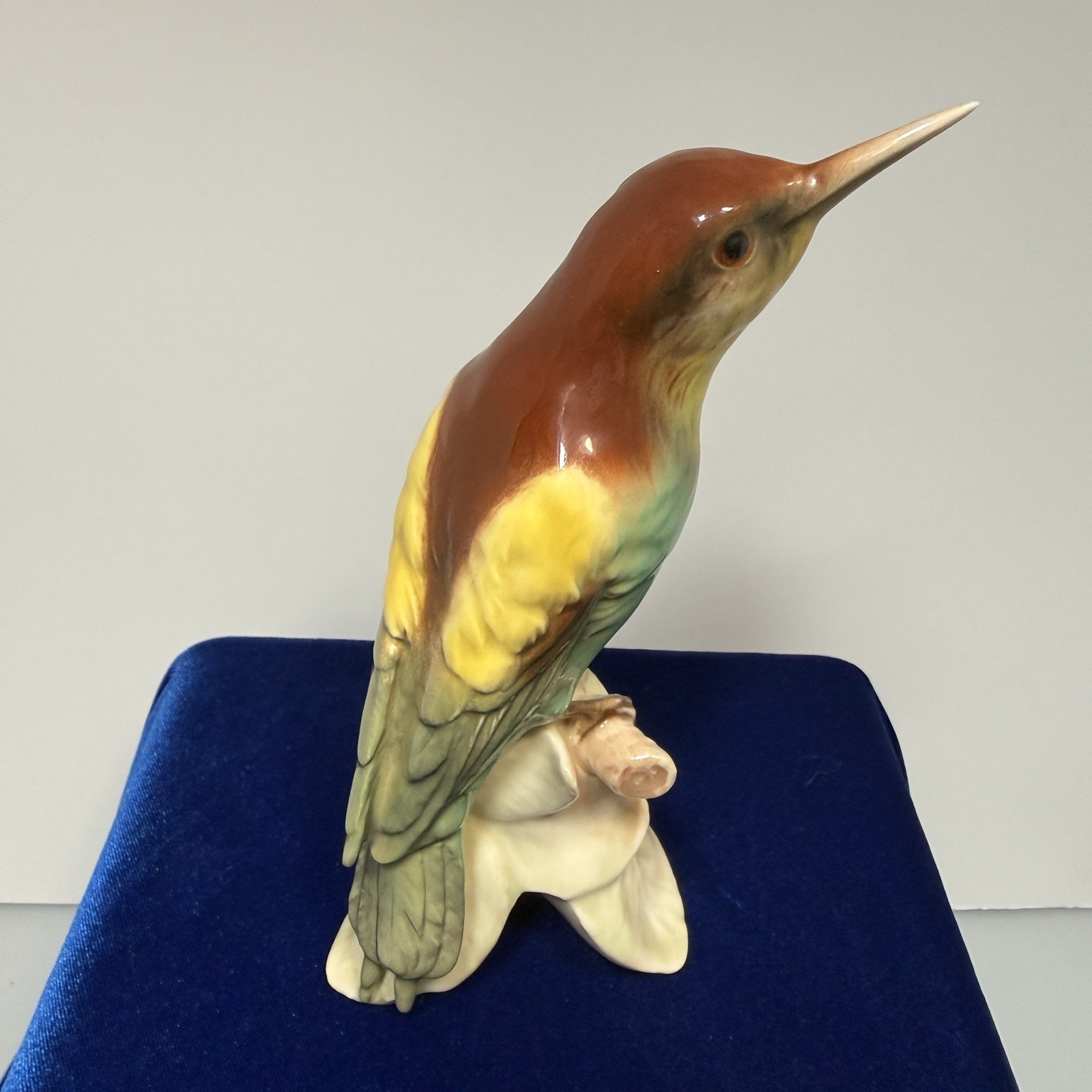 Goebel Bee Eater Bird Figurine W Germany Bee In Vee Mark EXCELLENT 7 Inches