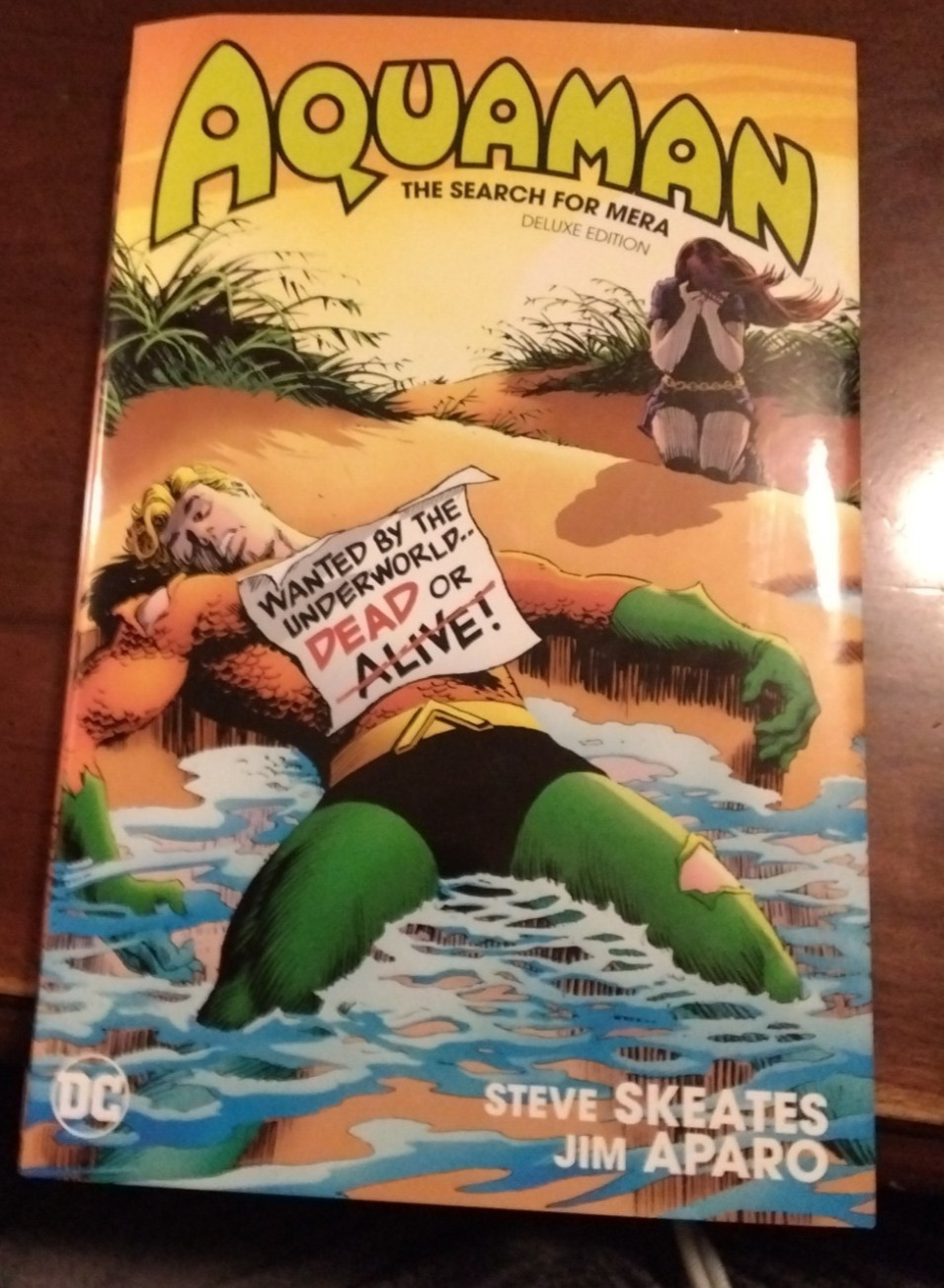 Aquaman: The Search for Mera Deluxe Edition (DC 2019 Hardcover) BRAND NEW