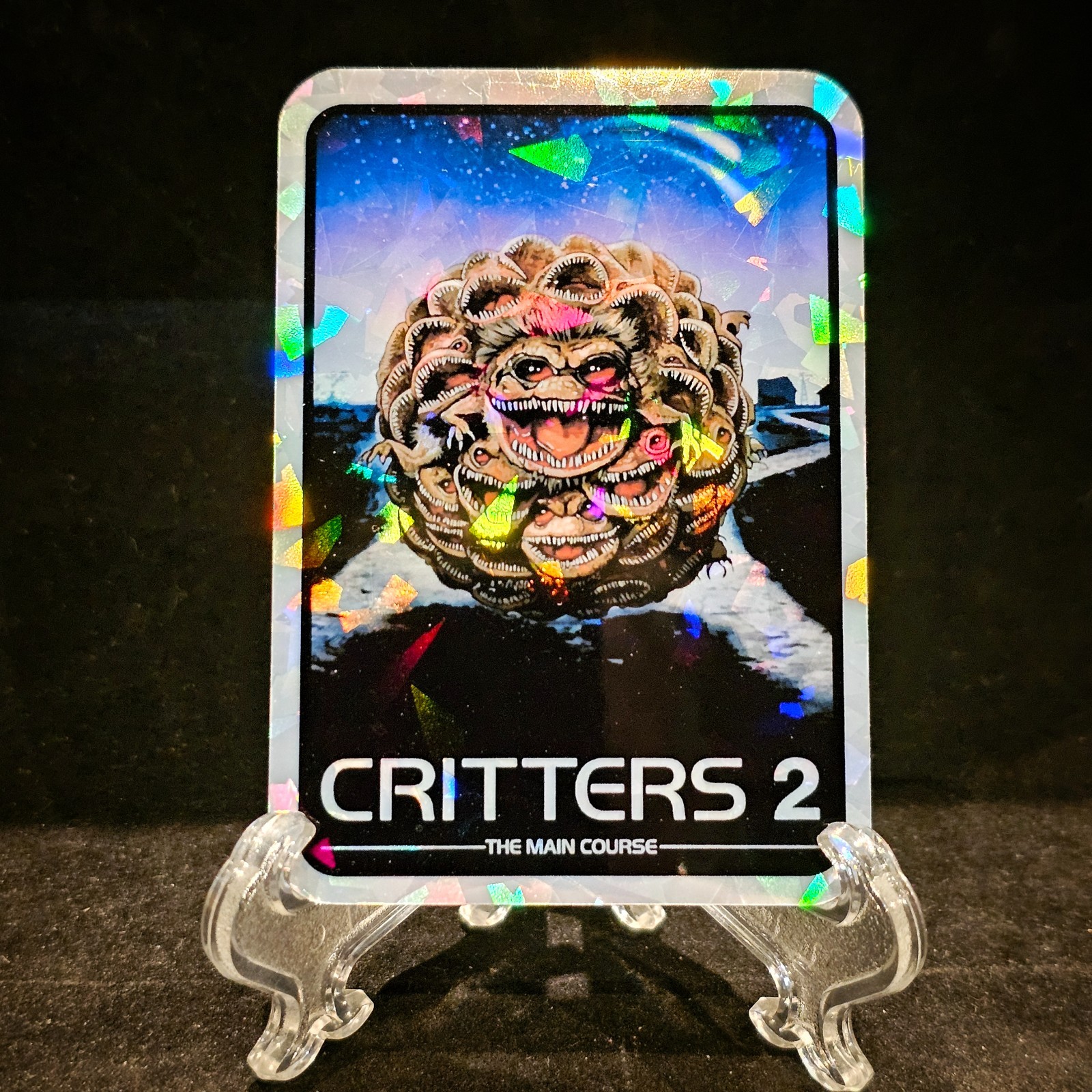 Series 2 Vending Machine Prism Super Stickers 80s 90s Vtg Style Horror Foil Card
