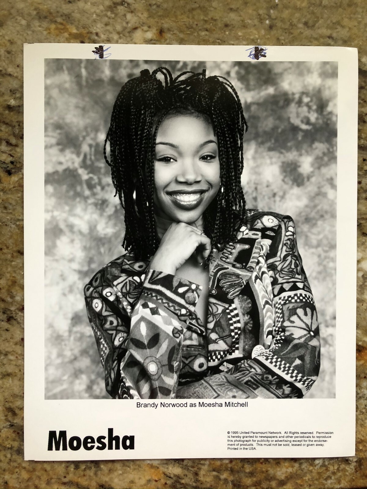 MOESHA PRESS PHOTOS – $7.99 ea BRANDY NORWOOD