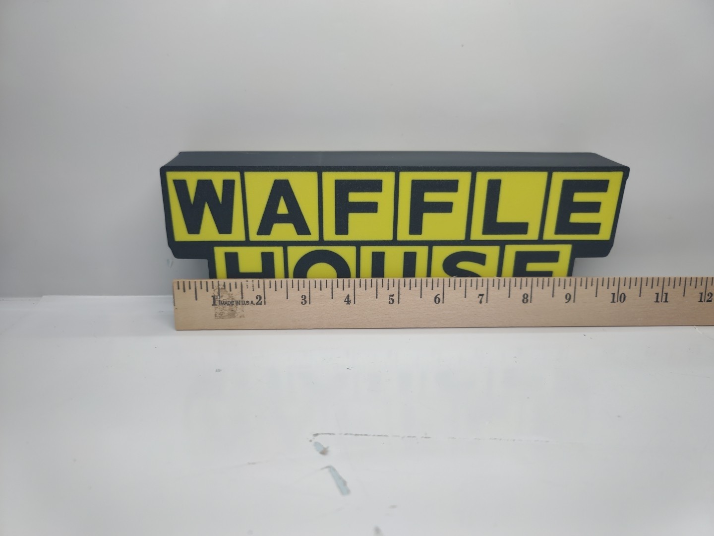 Waffle House Lightbox Sign Double Sided
