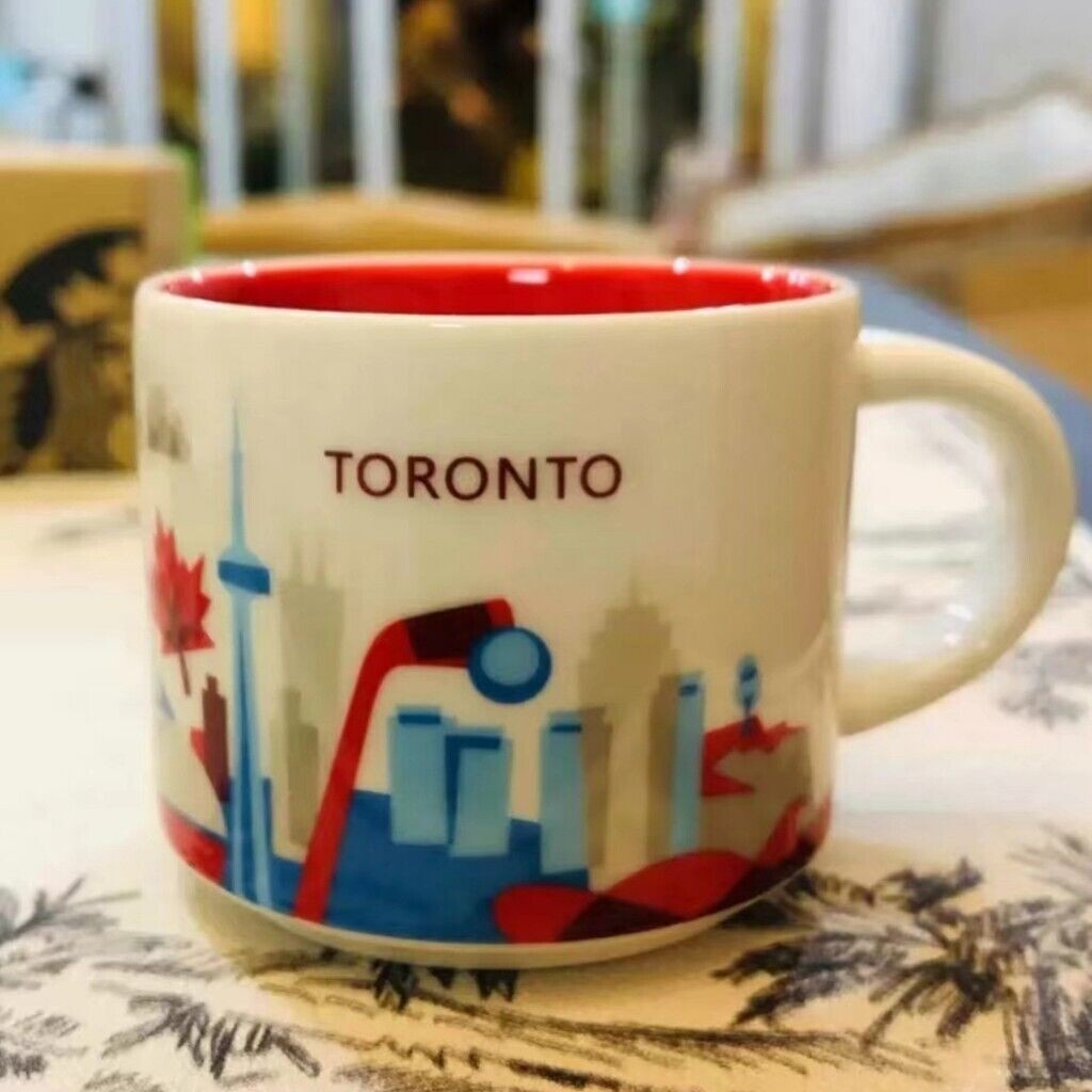 Starbucks 2OZ/59ML Mini Global Cities “You Are Here” Coffee Mug Desktop Ornament