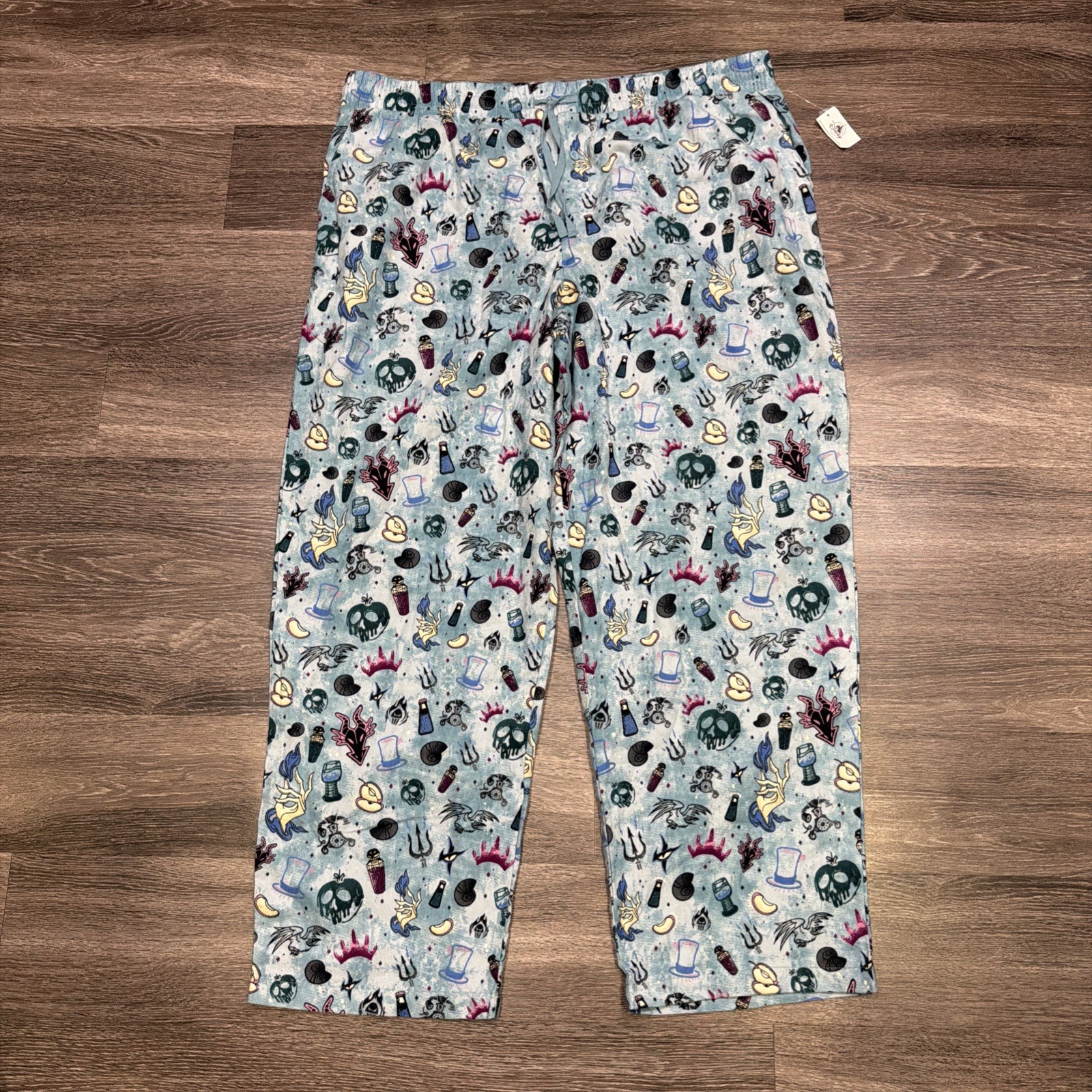 Disney Emperors New Groove Pajama Pants Blue Adult Unisex XXL NWT