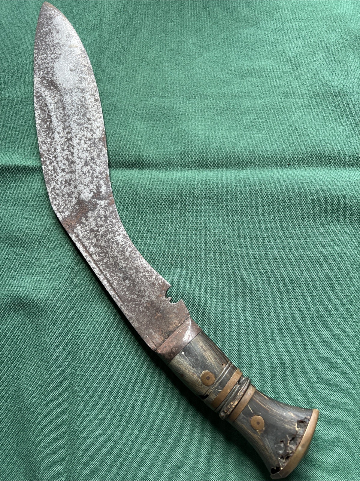 WWII Gurkha Kukri Fighting Knife No Scabbard From Foot Locker Needs Work