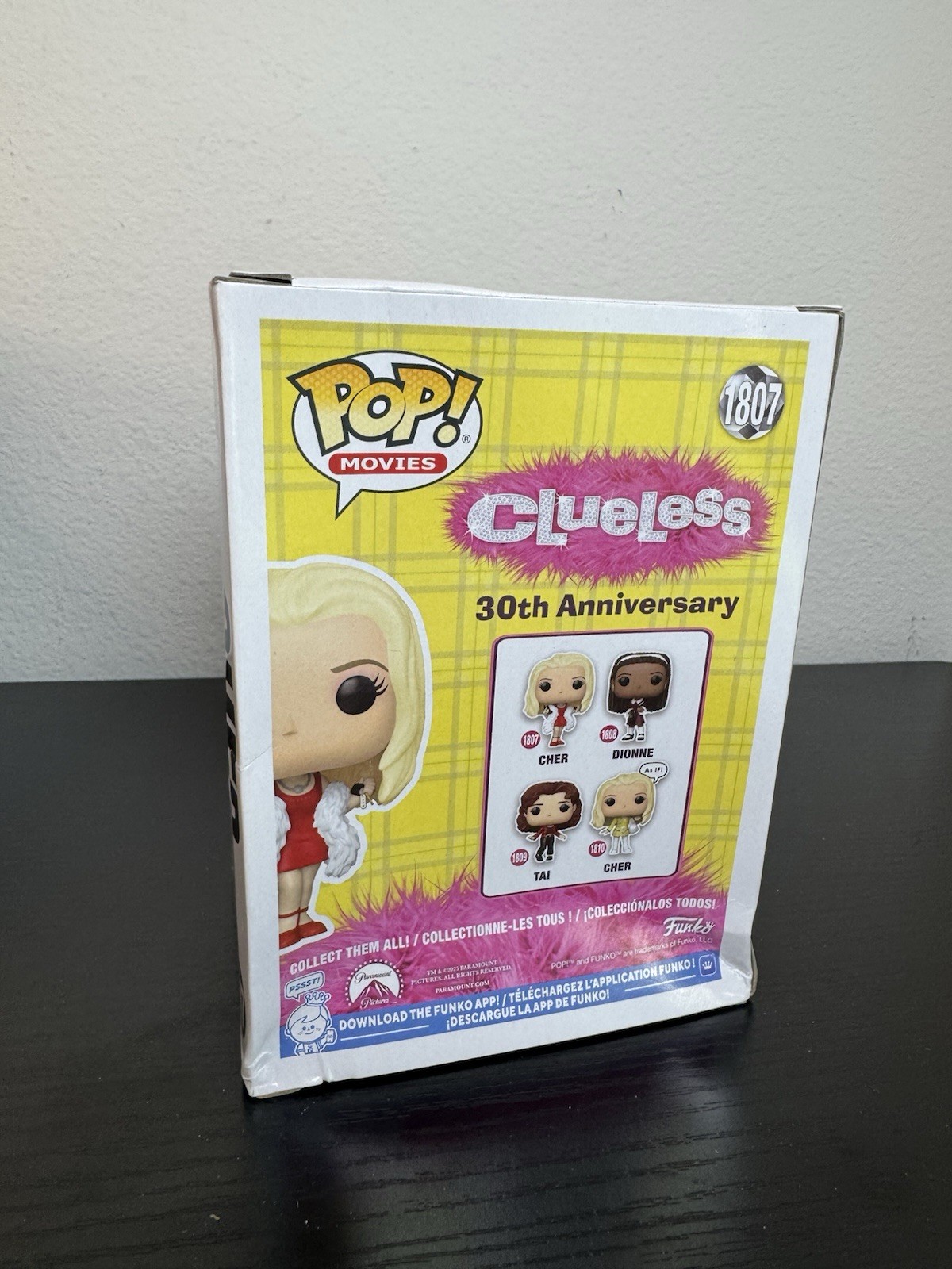 Funko Pop! Clueless Cher #1807 30th Anniversary NEW ( Box Damage )