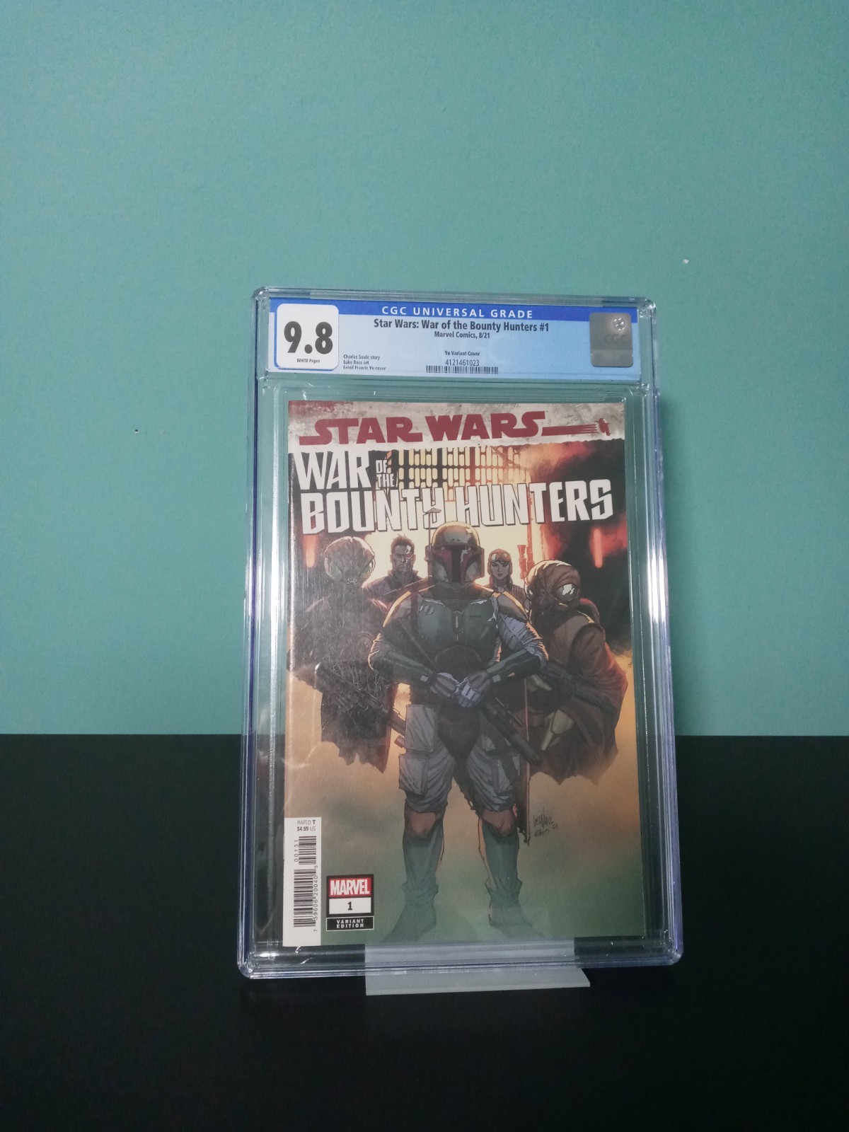 Star Wars: War of the Bounty Hunters #1 CGC 9.8 NM/M Leinil Francis Yu Variant