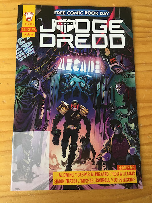 2000 AD PRESENTS ALL STAR JUDGE DREDD FCBD REBELLION 2021