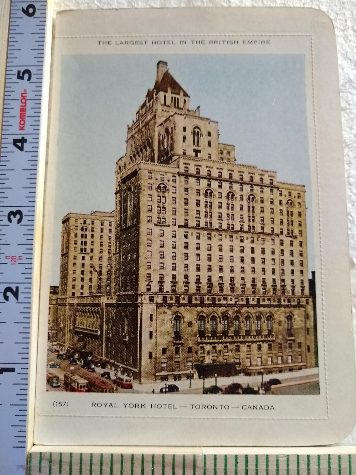 Postcard Royal York Hotel Toronto Ontario Canada