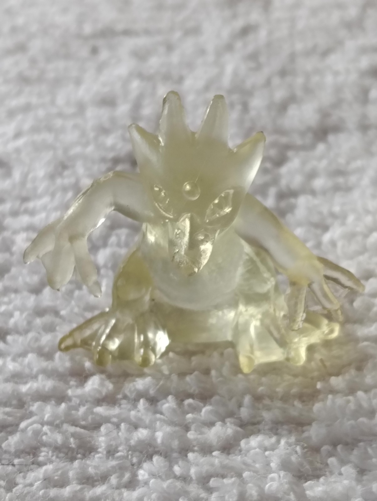 Pokemon Mini Clear Figure Soft Vinyl PVC Toy Japanese D401