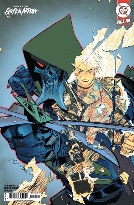 Absolute Green Arrow #2 E 1:25 Matias Bergara Variant