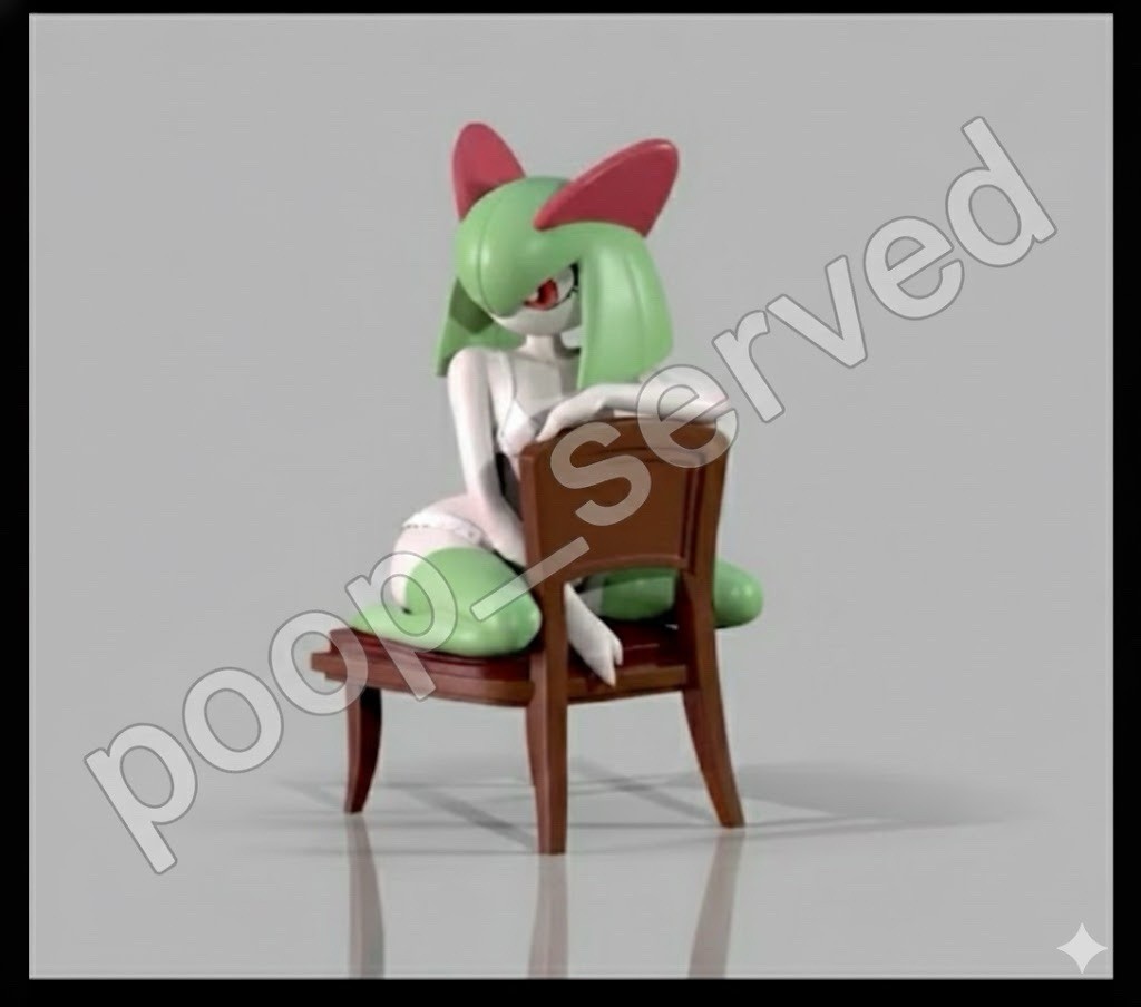Kirlia 1/8 Anime Waifu Pokemon Figure Model Gooner Collectible Statue Toy Art