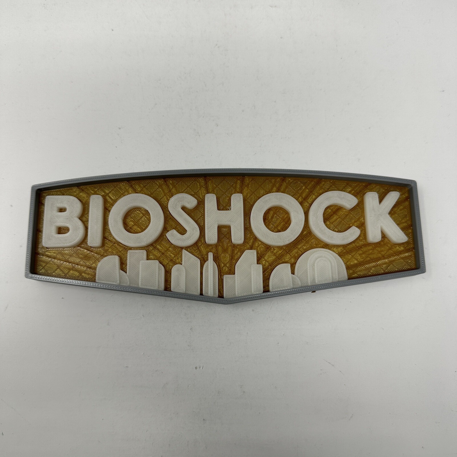3D Printed BIOSHOCK GITD (V2) – Fan Sign for your Funko Pops & Collectibles