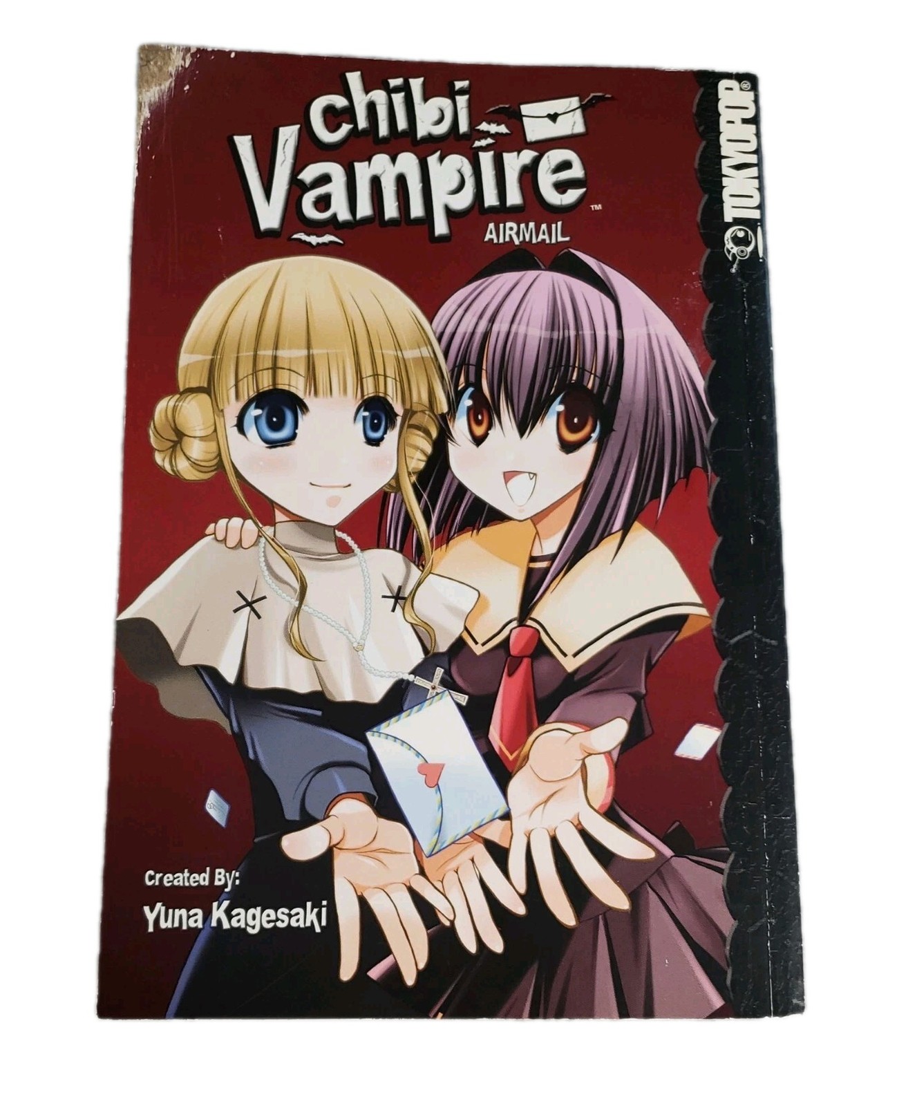 Chibi Vampire Airmail Yuna Kagesaki 2010 PB Tokyopop English Comedy Horror Manga