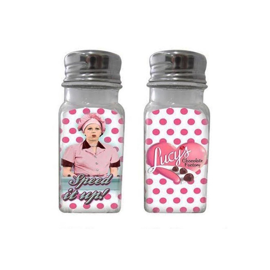 Lucille Ball I Love Lucy Salt and Pepper Shakers Famous Speed It Up Scene