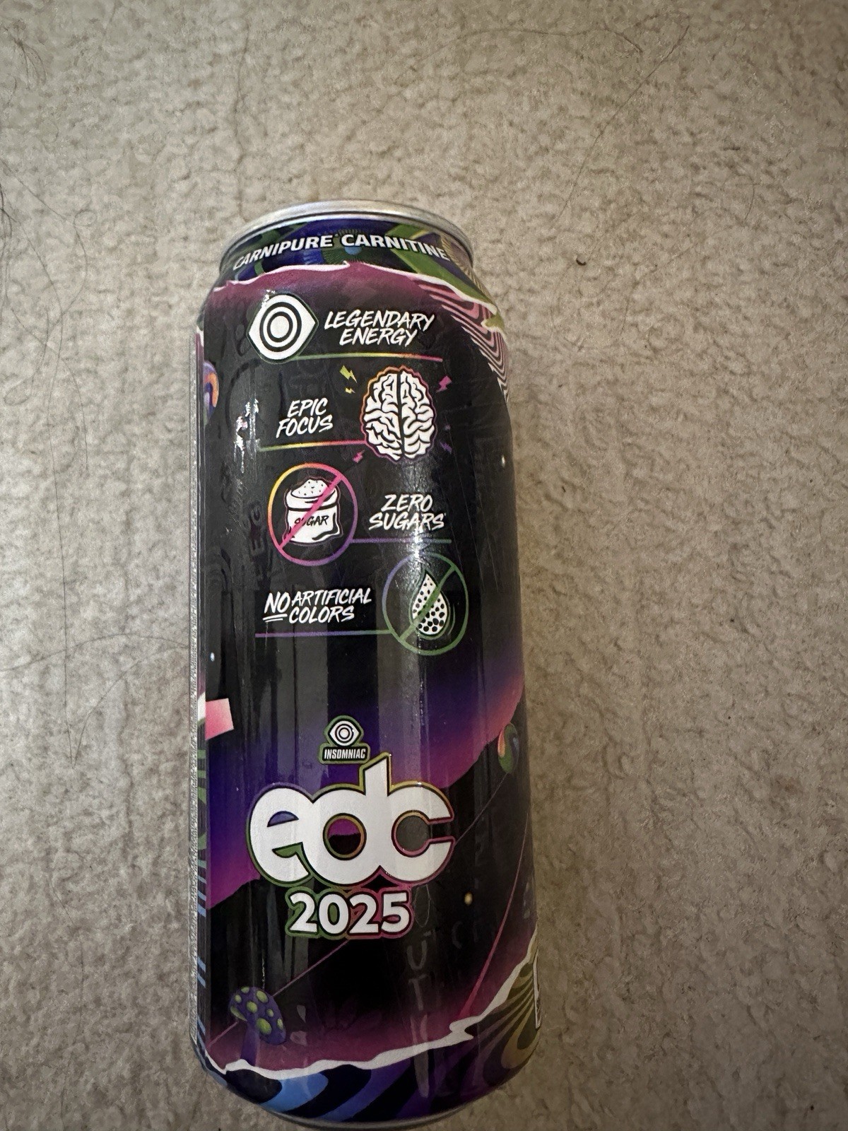 Ghost Energy EDC Electric Limeade 2025 Brand New Sealed Glows In Dark