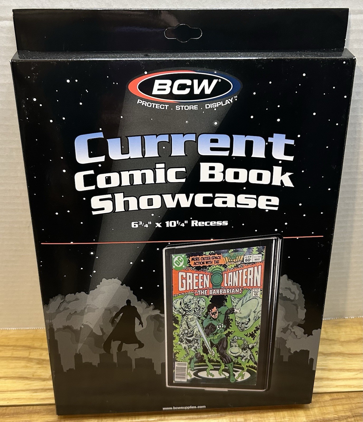 Current Age Comic Book Showcase Display Cases x4 – 6 3/4″ x 10 1/4″ Recess – E