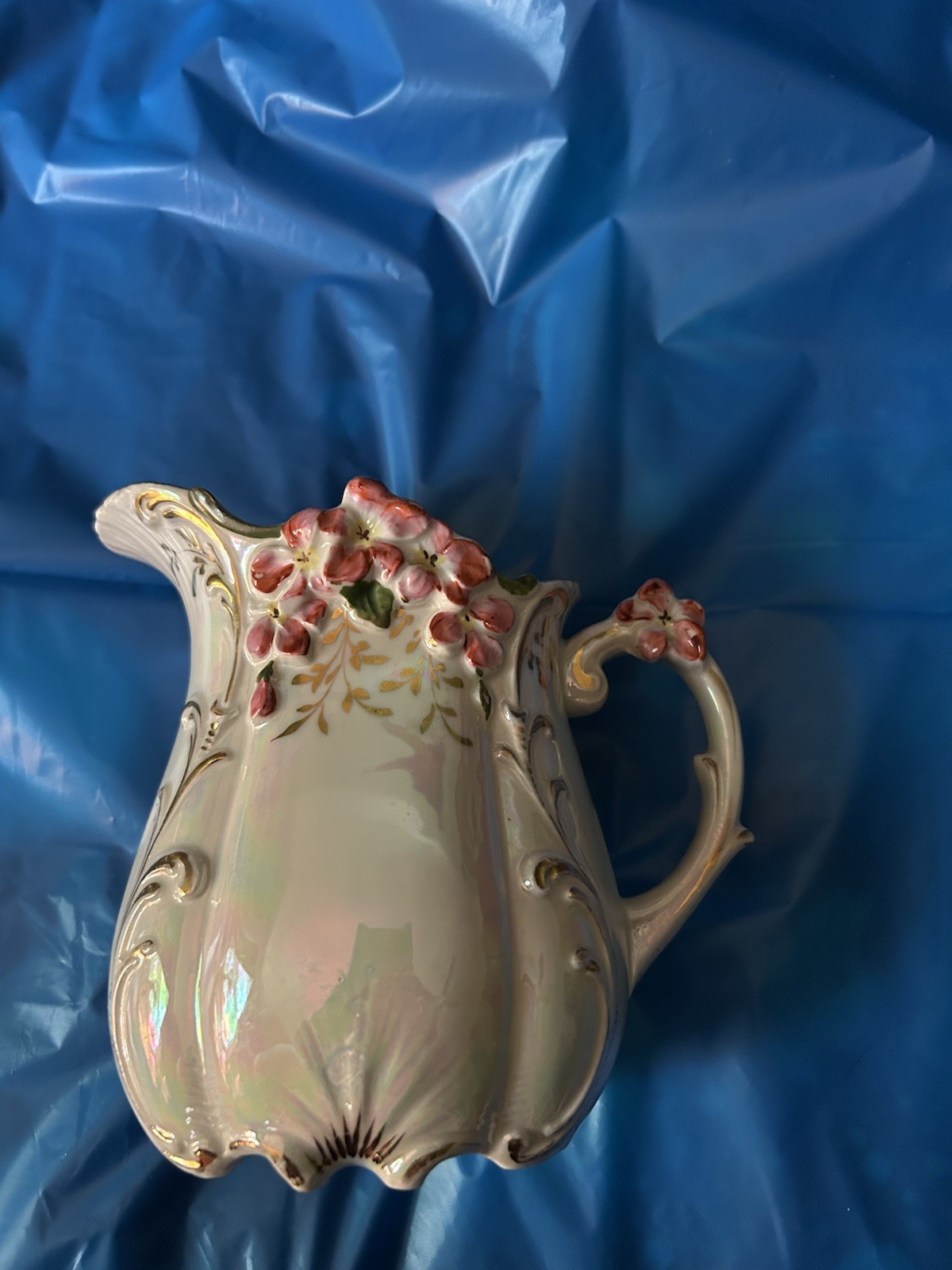 Old Cream Pitcher It Is In Very Good Condition. No Chips Or Any Damage
