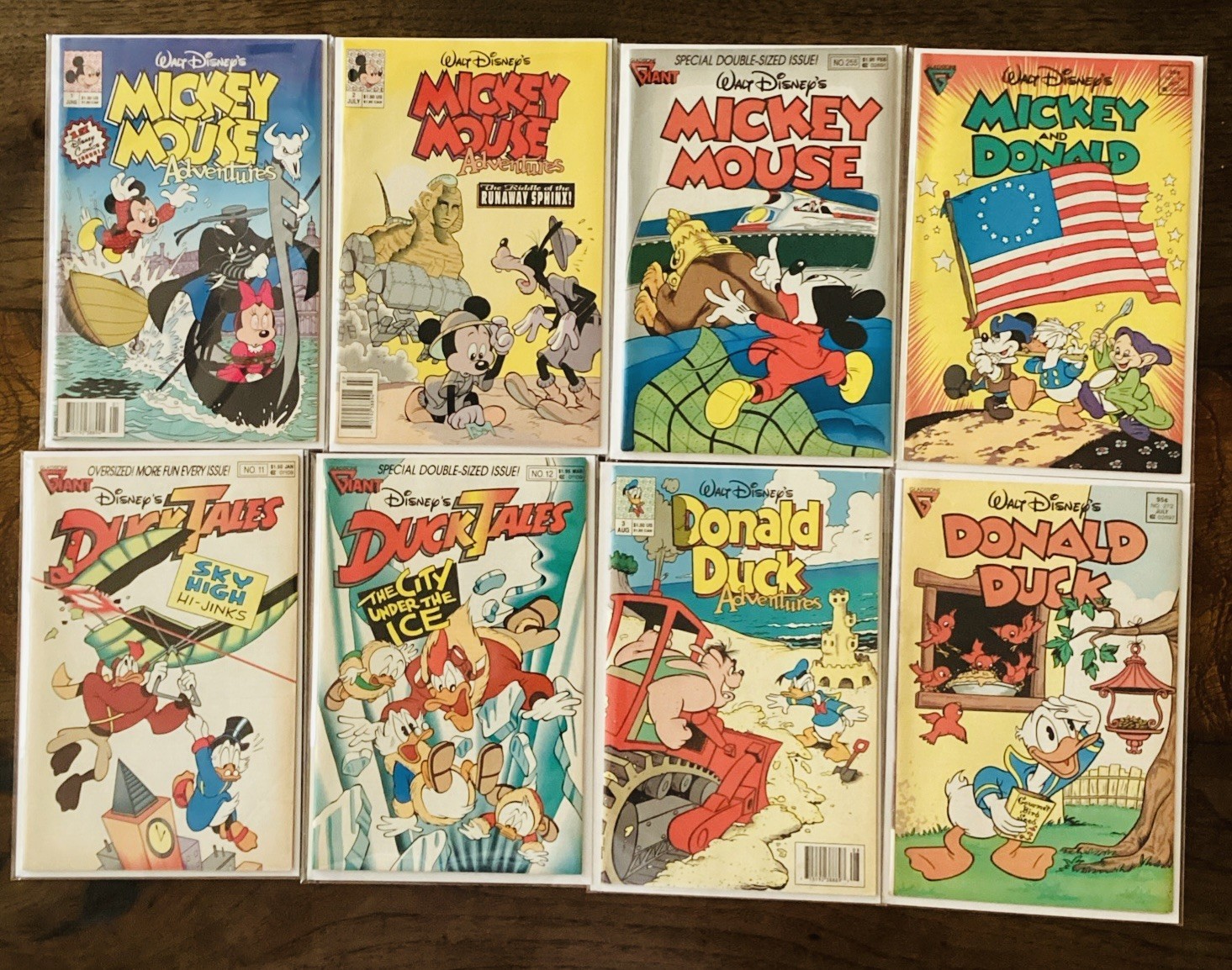 Walt Disney’s Mickey And Donald Lot of 8- See Description