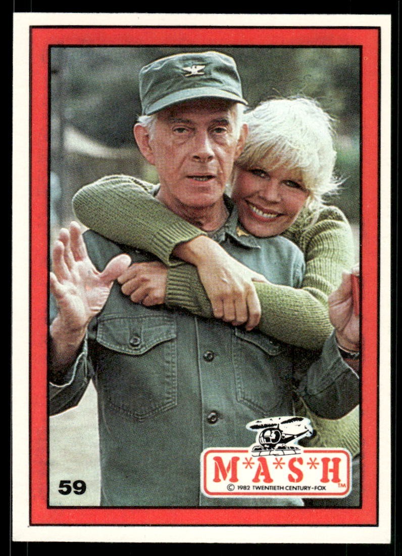 MASH 1982 War Comedy TV Show Donruss Card #59 (NM)
