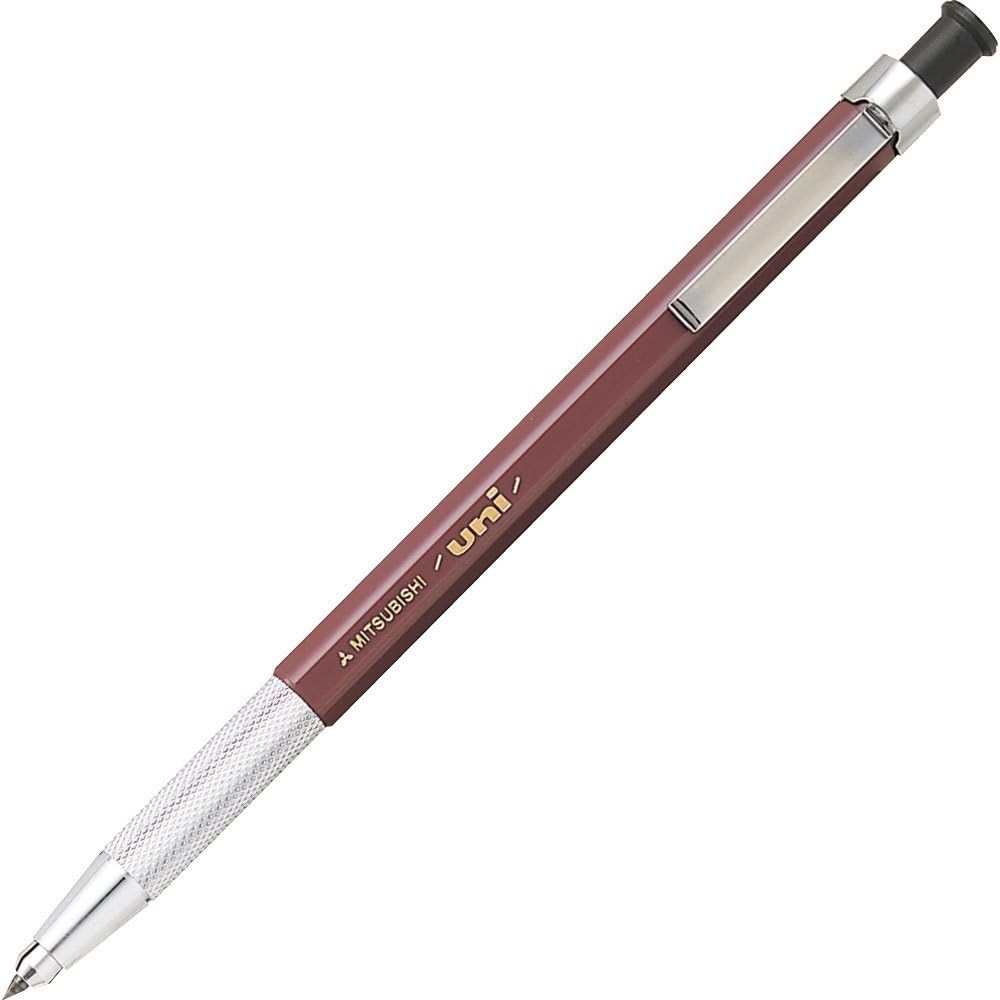 Uni Lead Holder Pencil, Holder, 2.0mm, No Sign 1 Count (Pack of 1), Black
