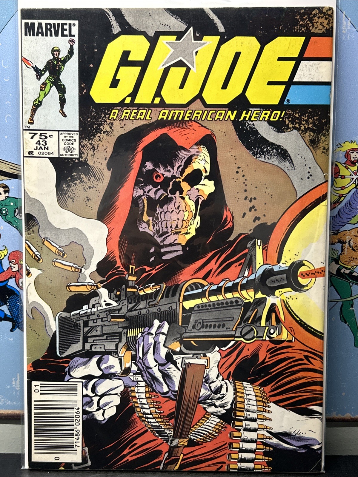 G.I. Joe A Real American Hero #43 Newsstand 1st Scrap-Iron Combined Shipping 🔥