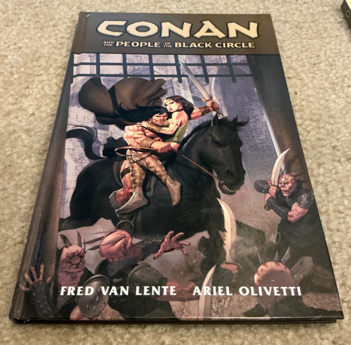 Conan & The People Of The Black Circle (Hardcover) Dark Horse Ariel Olivetti VF!