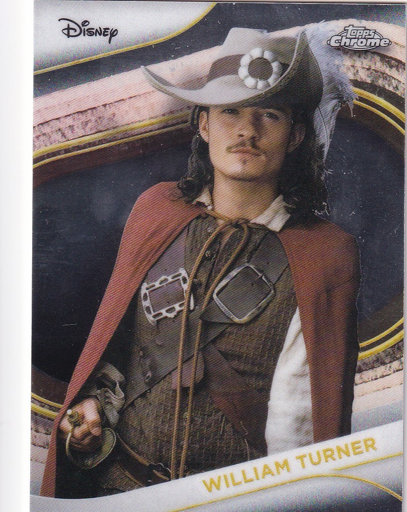 WILLIAM TURNER PIRATES OF THE CARIBBEAN TOPPS CHROME DISNEY BASE #2 2025 25