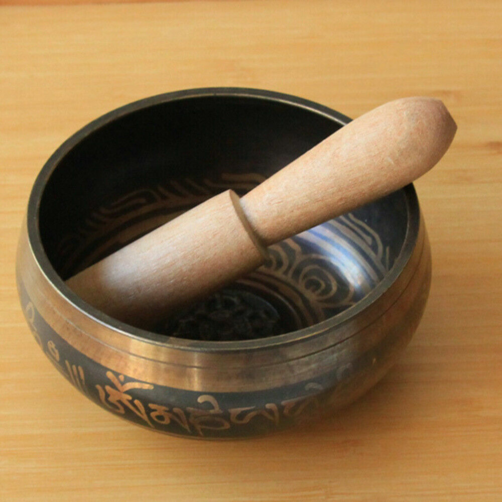 MyEMPORIUM- Tibetan Yoga Singing Bowl Set Ancient Bronze Harmonic Singing Bowl